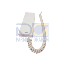 Handset  with induction loop, spare part,White