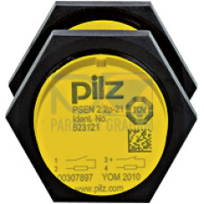 Magnetic safety switch 1 n/o 1 n/c, 4-pin M8 male connector,round M30 design, IP67, LED, operating distance 8 mm for applicationswithPSEN ix1, PU = 1 piece without actuator, certification (T&Uuml;V, EAC, 