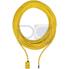 Magnetic safety switch 2 n/o, square design, with 10 mcable (PUR), IP69K, operating distance 8 mm, height design 13 mm, PU = 1piecewithout actuator, certification (T&Uuml;V, EAC, UL, ECOLAB approved).