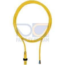 Magnetic safety switch 3 n/o, round M12 design, IP67, 5 mcable, PU = 1 piece without actuator, certification (T&Uuml;V, EAC, UL,ECOLABapproved).