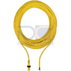 Magnetic safety switch 3 n/o, round M12 design, IP67, with 10 mcable, for applications with PSEN ix1, PU = 1 piece without actuator,certification (T&Uuml;V, EAC, UL, ECOLAB approved).