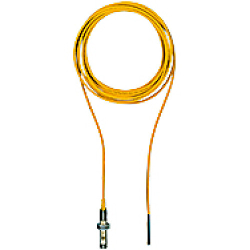 Magnetic safety switch 2 n/o 1 auxiliary contact n/o cylindrical design M12 with 10 m cable LED