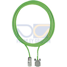 Feedback cable for EnDat 2.2 Cable assembled on both sides Sub-D15 connector <> round connector 12-pin SpeedTec suitable for all PMC servo controllers (DD5, protego) and the motors PMCtendo SZ. Length