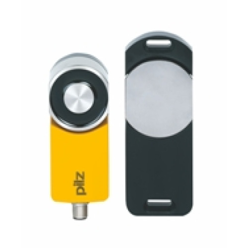Magnetic safety gate system for applications up to SIL3/PL e/Cat4. Magnetic holding force 500N (process protection). Coding: fully coded, 8-pin M12 connector, 4 LEDs, IP67, package contents = sensor w