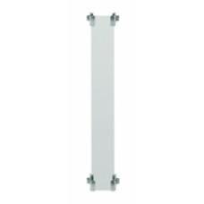 5 PMMA Altuglas plates of 75 cm length with the corresponding mounting brackets to protect the front screen of a safety