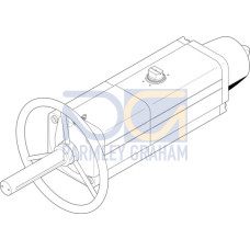 DAPS-0960-090-RS2-F14-MW Semi-rotary drive