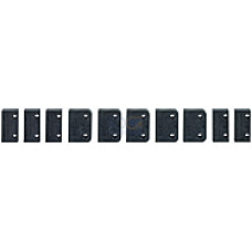 Distance plate for PSEN ma1.4, VP = 10 piece, 5 pieces (534321) foractuator and 5 pieces (534310) for switch.