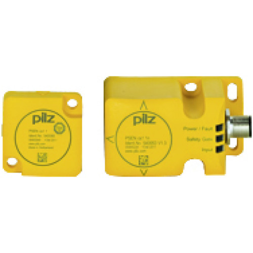 RFiD safety switch 2 safe SC outputs, 5-pin M12 male connector,4 actuation directions, IP67, switching distance 21 mm, Sao = 15 mm, Sar=40 mm, PU = 1 piece coded switch with actuator.