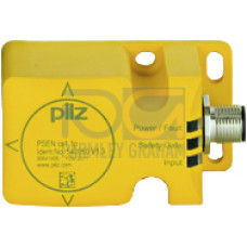 RFiD safety switch 2 safe SC outputs, 8-pin M12 male connector,4 actuation directions, support for SDD, IP67, switching distance 21mm, Sao = 15 mm, Sar = 40 mm, PU = 1 piece coded switch withoutactuat