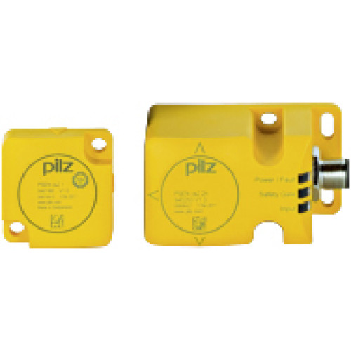 RFiD safety switch, 2 safe SC outputs, 5-pin M12 male connector, 4actuation directions, IP67, typ. operating distance 21 mm, Sao = 15 mm,Sar= 40 mm, PU = 1 piece uniquely fully coded switch with actua