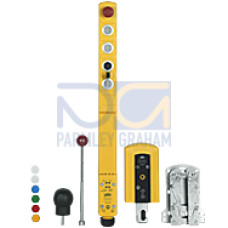 Safety gate system 2. generation safe interlock with safe guard locking