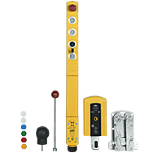 Safety gate system 2. generation safe interlock with safe guard locking