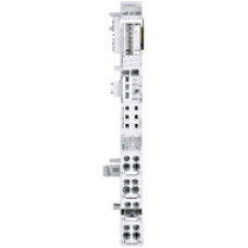 Base module for I/O electronic module periphery single width, 8 terminals with screw connection, C-rail, ext. temp.