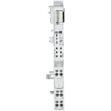 Base module for I/O electronic module periphery single width, 8 terminals with screw connection, ext. temperature Cold junction compensation.