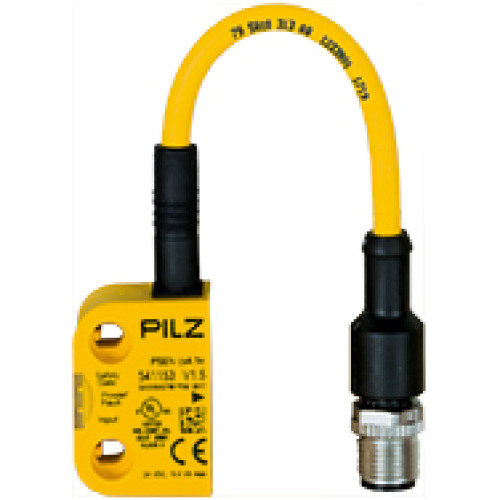 RFiD safety switch 2 safe SC outputs, 8-pin M12 male connector,with 0.15 m cable, one actuation direction, support for SDD, IP67switching distance depends on the actuator, series connection, PU =1piec