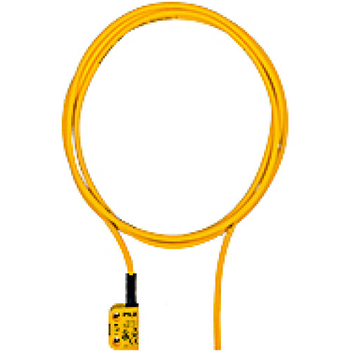 RFiD safety switch 2 safe SC outputs, 5 m cable, oneactuation direction, support for SDD, IP6K9K, switching distancedepends on the actuator, PU = 1 piece coded switch without actuator.