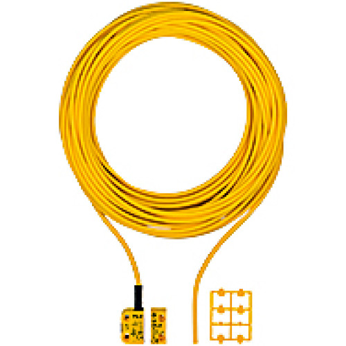 RFiD safety switch 2 safe SC outputs, connection cable 10 m,one actuation direction, support for SDD, IP6K9K, switching distance11 mm, Sao = 8 mm, Sar = 20 mm, PU = 1 piece fully coded switch withactu
