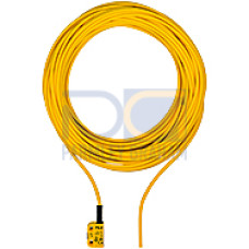 RFiD safety switch, 2 safe SC outputs, connection cable 10 m,one actuation direction, IP6K9K, typ. operating distance 11 mm, Sao = 8mm,Sar = 20 mm, PU = 1 piece fully coded switch, max. 8teach-in proc