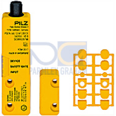 Coded safety switch PSENcode, with safety switch andactuator, ATEX certificate, 8?pin M12 male connector, series connection,long design, incl. 1&nbsp;pair CABLE/M12/CLIP to secure 1&nbsp;M12plug-in connector