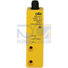 RFiD safety switch, 2 safe SC outputs, 8-pin M12 male connector,IP67, 4 actuation directions, typ. operating distance (square) 11 mm,Sao= 8 mm, Sar = 20 mm, PU = 1 piece coded switch.