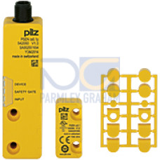 RFiD safety switch, 2 safe SC outputs, 8-pin M8 male connector,IP67, 4 actuation directions, typ. operating distance (square) 11 mm,Sao= 8 mm, Sar = 20 mm, PU = 1 piece uniquely fully coded switch wit