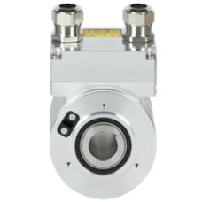 Absolute encoder, multi-turn, with two redundant SSI interfaces,continuous hollow shaft 20 mm.