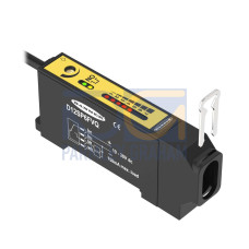 D12 Series: Glass Fiber Optic, Range: Depends on Fiber, Input: 10-30 V dc, Output: Complementary PNP, 150 (6 in) M8 Pigtail QD