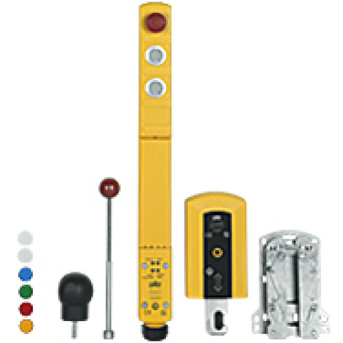 Safety gate system 2. generation safe interlock with safe guard locking