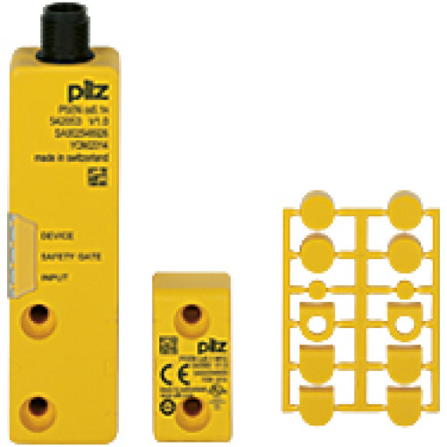 RFiD safety switch 2 safe SC outputs 5-pin M12 male connector IP67 4 actuation directions