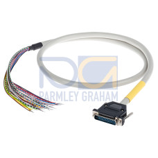 Connection cable, 25-pole, with solder pin