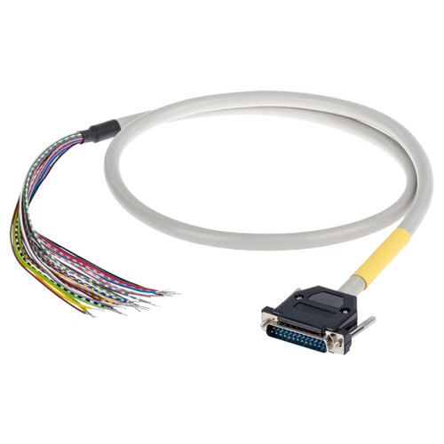 Connection cable, 37-pole, with solder pin