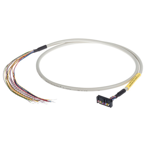 Connection cable, 20-pole, Pluggable connector per DIN 41651