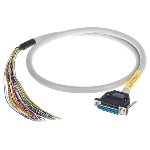 Connection cable, 25-pole, with solder pin