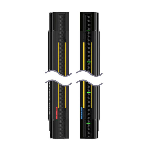EZ-SCREEN LS BASIC, Pair, Resolution: 23, Range: 8 m (26 ft), Defined Area: 420 (16.5 in), Housing: Black, Connection: Removable Disconnect (RD), Mounting Hardware Ordered Separately
