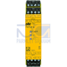 Safety relay (standalone) inputs: 1/2-channel wiring with/without detection of shorts across contacts