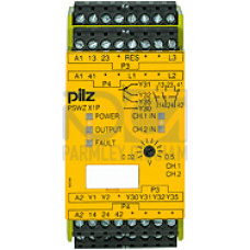 Safety relay (standalone) inputs: 1/2-channel wiring outputs: 2 N/O 1 N/C 2 SC UB 24 - 240 V AC/DC
