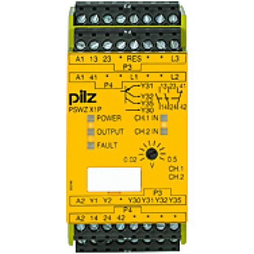 Safety relay (standalone) inputs: 1/2-channel wiring outputs: 2 N/O 1 N/C 2 SC UB 24 - 240 V AC/DC