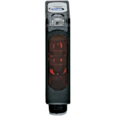 Throughbeam sensor/receiver with NO/NC output, possible use as a muting sensor, power supply 24V, M12 connector, Please notice that the emitter (630832) has to be ordered separately.