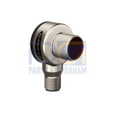 EZ BEAM TM18: Receiver, Range: 20 m, Input: 10-30 V dc, Outputs: NPN Complementary, 4-pin M12 Integral QD