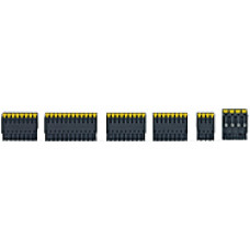 1 set of spring-loaded terminals for PNOZmulti base units.