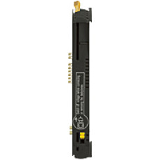 PSS u2, accessories, module carrier, for electronic modules, 1 slot,widt h 12.6 mm, height 107 mm, note the mounting distances.