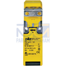 Mechanical safety switch, with standard actuator, extraction force 50N, contacts: 1 N/O, 1 N/C.