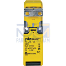 Mechanical safety switch, with standard actuator, extraction force 50N, contacts: 1 N/O, 2 N/C.