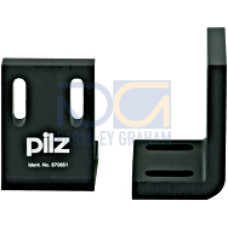 Mounting bracket for sliding gates. Suitable for PSENslock with 500N or1000N holding force. Package contents = angle sensor and angle actuator