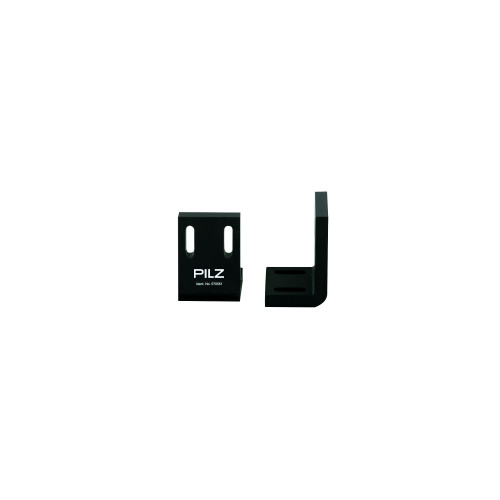 2 mounting brackets for swing gates, suitable for thesafety guard locking devices PSENslock and PSENslock2.1 bracket each for sensor and actuator.
