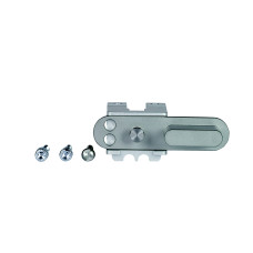 Mechanical add-on module, suitable for thesafety guard locking devices PSENslock and PSENslock2, for use asrestart interlock, to safeguard work carried out in the danger zone of amachine that is shut