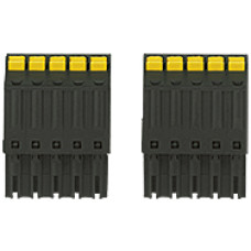 1 set of spring-loaded terminals for PNOZ mi1p/mi2p/mo1p/mo3p/ml1p.