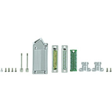 Universal Adapter, 25-poles D-Sub for use with PNOZms1p or PNOZms2p.