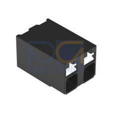 SMD PCB terminal block, push-button, 1.5 mm&sup2;, black