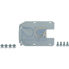 Adjustment plate with accessory for sender PSENvip E.